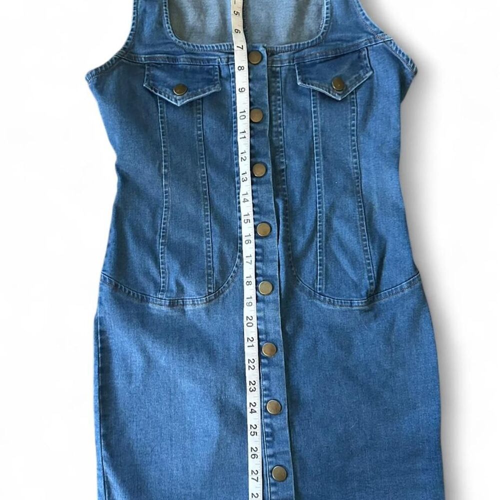 Fashion-nova Women's Blue Dress - Picture 3 of 6